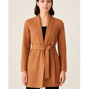 Nanette Lepore Sweater Blazer Jacket Camel